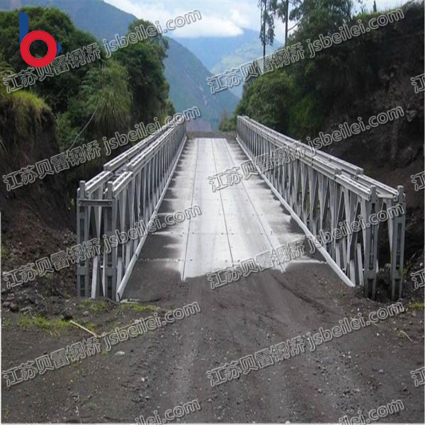 鋼便橋貝雷橋在進行組建的時候需要注意什么方面的問題